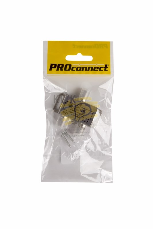 Делитель ТВх3 под F-разъем, 5-1000МГц PROconnect