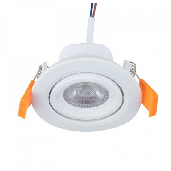 Светильник встраиваемый поворотный REXANT Bagel 5 Вт 4000 К LED