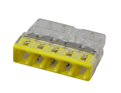 2273-205 Экспресс-клемма 5-проводная до 2,5 мм, (100 шт./уп.) WAGO