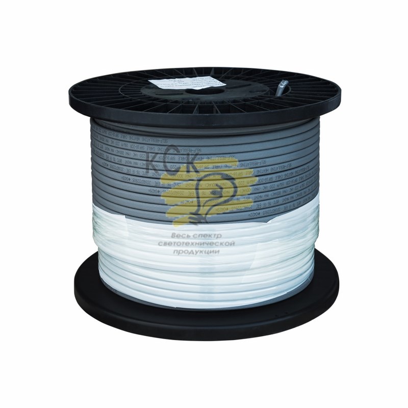 Саморегулируемый греющий кабель SRF24-2CR/SRL24-2CR (экранированный) (24Вт/1м), 200М Proconnect