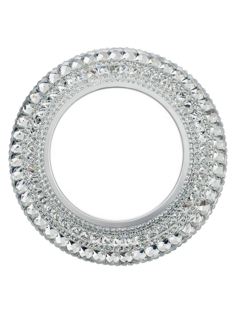 Светильник встраиваемый СВ 03-10 GX53 230В LED подсветка 5 Вт зеркальный/хром TDM