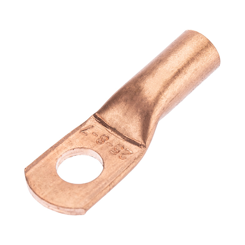 Наконечник медный ТМ 25-8-7 (25мм - 8мм) (в упак. 100 шт.) REXANT