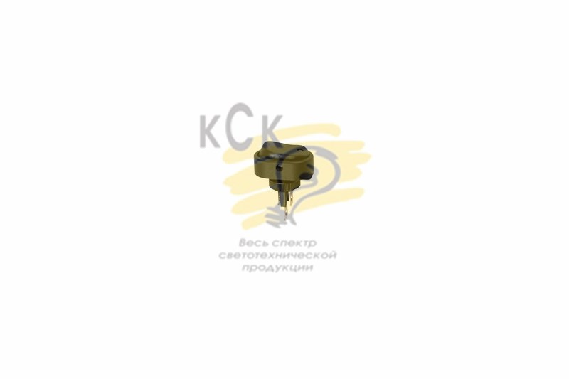 Выключатель клавишный 12V 20А (3с) ON-OFF черный ОВАЛ с желтой LED подсветкой REXANT