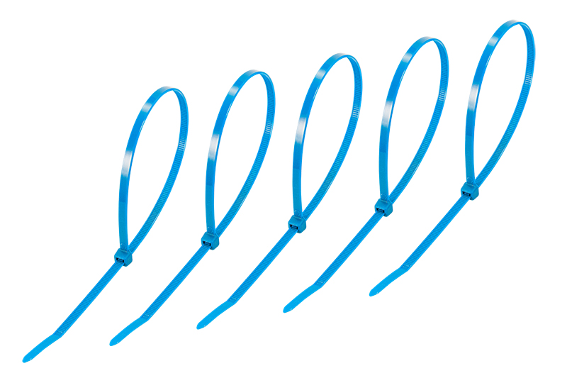 Хомут nylon 400x4,8 мм 25 шт. синий REXANT