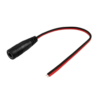 Разъем WOLTA Decor WLS-A-04 выводной DC-2pin/ для моно ленты 8мм 15 см